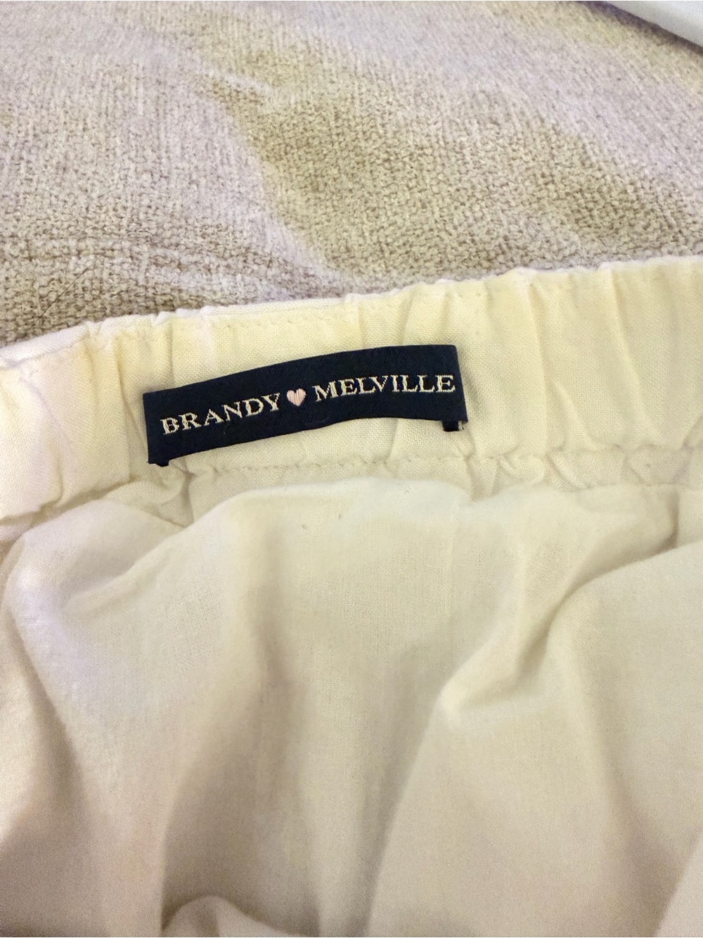 Brandy Melville White Tiered Maxi Skirt - Picture 2 of 4